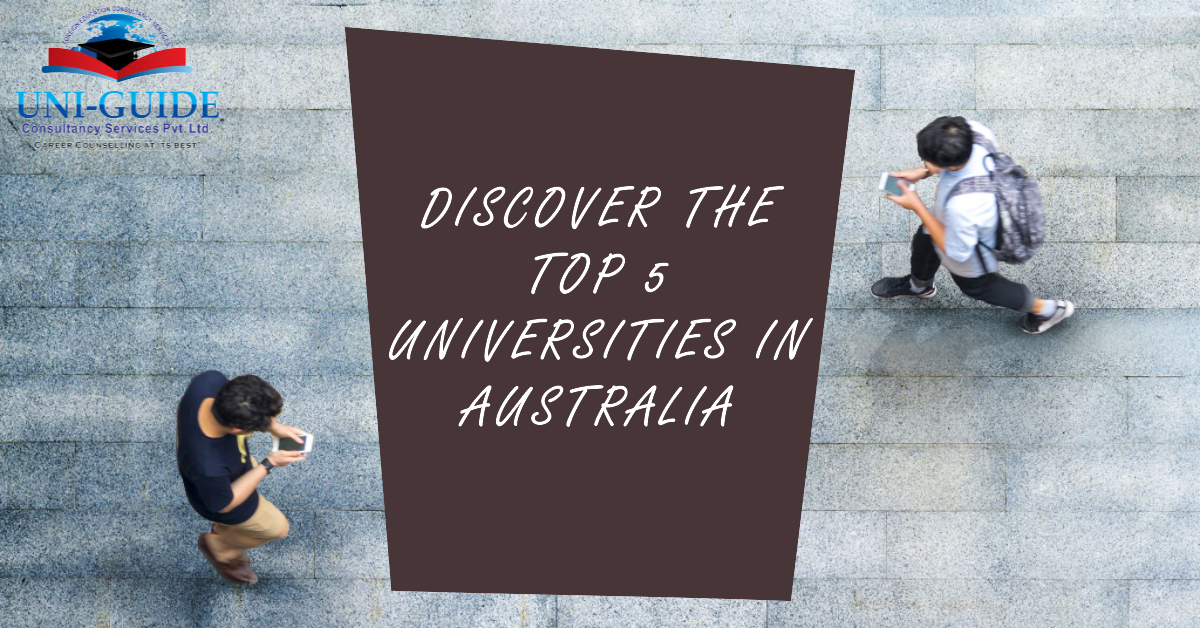 top 5 universities in Australia