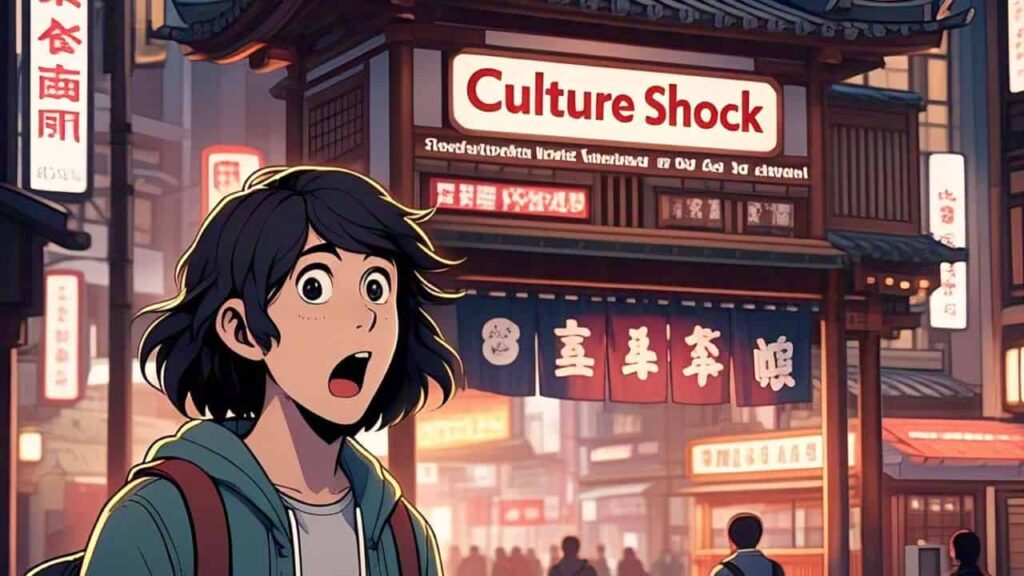 culture shock studying in Japan