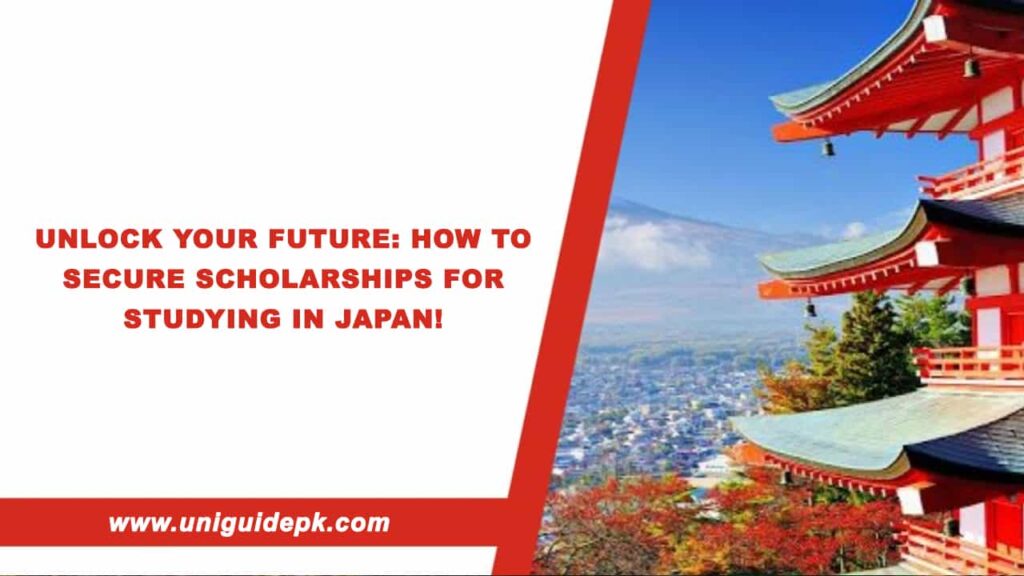 scholarships for studying in Japan